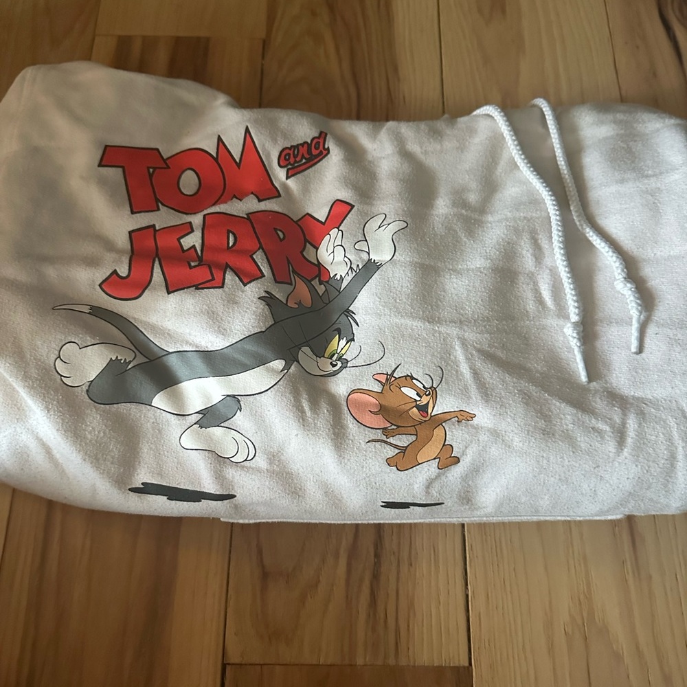 Fun tom&jerry hoodie- oversized